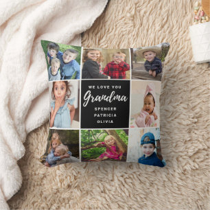 Personalisiertes Grandma-Geschenk von Grandkids 9  Kissen