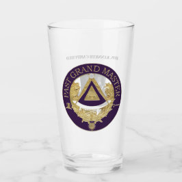 Personalisiertes Grandmeisterglas Glas