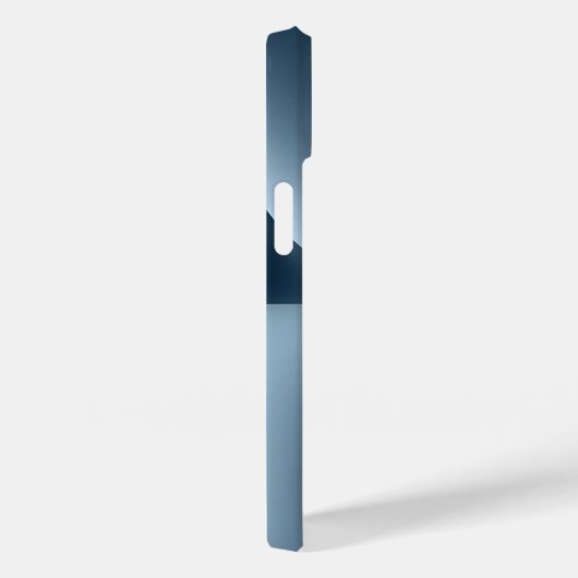 Personalisiertes graues Radial Texture iPhone 15 Case-Mate iPhone Hülle (Rückseite / Rechts)