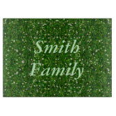 Personalisiertes Greed Glitzer Cutting Board Schneidebrett (Vorderseite)