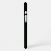 Personalisiertes Green Leaf Apple iPhone Case Hülle (Linke Seite)