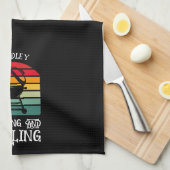 Personalisiertes Grillen und Abkühlen Geschirrtuch (Viertel Falte)