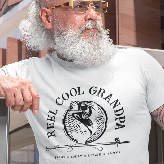 Personalisiertes Großer Shirt Cooler Fischfang