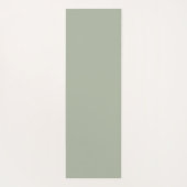 Personalisiertes Grün Yogamatte (Rückseite)