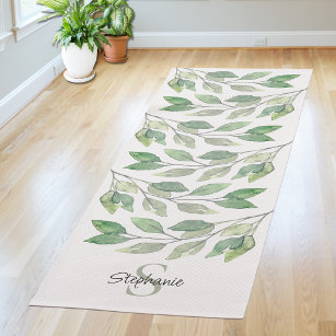 Personalisiertes Grün Yogamatte