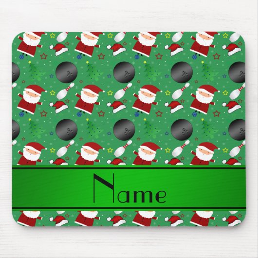 Personalisiertes grünes mousepad (Vorne)