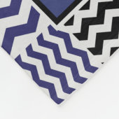 Personalisiertes Gymnastikschwarzwerk, kundenspezi Fleecedecke (Ecke)