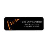 Personalisiertes Halloween Beängstigend (Vorne)