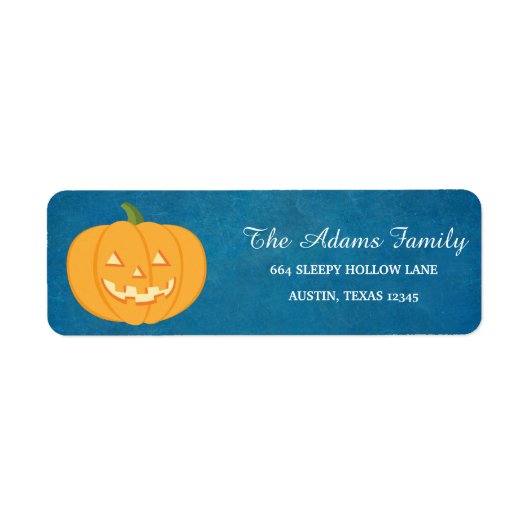 Personalisiertes Halloween Chalkboard Little Pumpk (Vorne)