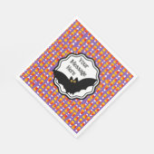 Personalisiertes Halloween Crazy Candy Cornwall Serviette (Ecke)