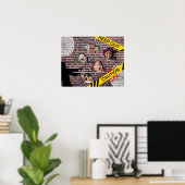 Personalisiertes Halloween-Foto Poster (Heimbüro)