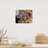 Personalisiertes Halloween-Foto Poster (Küche)