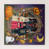 Personalisiertes Halloween-Foto Puzzle (Horizontal)