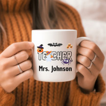 Personalisiertes Halloween-Geschenk für Lehrer Süß