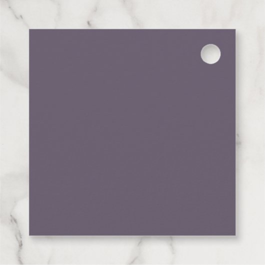 Personalisiertes Halloween Geschenkanhänger (Rückseite)