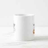 Personalisiertes Halloween-Ghost-Girl Kaffeetasse (Mittel)
