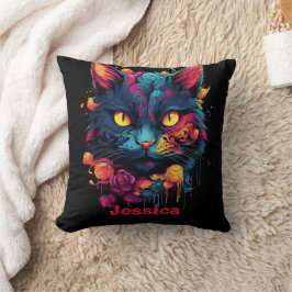 Personalisiertes Halloween/Hexe/Zauberer/Beängstig Kissen