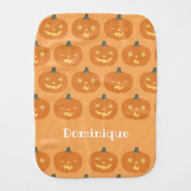 Personalisiertes Halloween Kürbislaterne Burp Clot