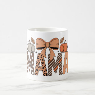 Personalisiertes Halloween Mama – Süß und Gruselig Kaffeetasse