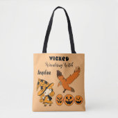 Personalisiertes Halloween Niedlich Tasche (Vorderseite)