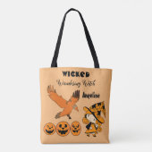 Personalisiertes Halloween Niedlich Tasche (Rückseite)