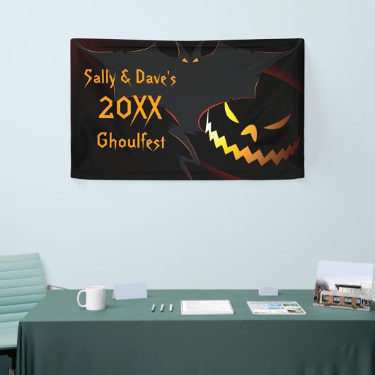 Personalisiertes Halloween-Party Banner Banner Lan (Messeveranstaltung)