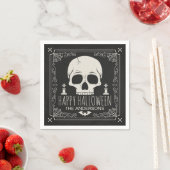 Personalisiertes Halloween-Party | Serviette (Beispiel)