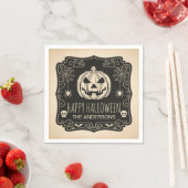 Personalisiertes Halloween-Party | Serviette (Beispiel)