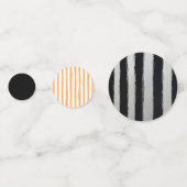 Personalisiertes Halloween Rustikales Party Konfetti (Rückseiten)