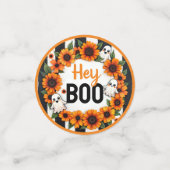 Personalisiertes Halloween Rustikales Party Konfetti (Klein Vorderseite)