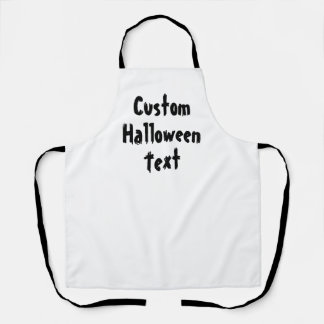Personalisiertes Halloween Schürze