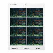 Personalisiertes Halloween Skull Mann mit House (Vorne)