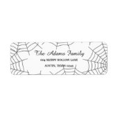 Personalisiertes Halloween Spiderweb (Vorne)