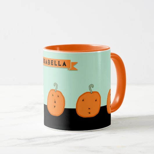 Personalisiertes Halloween Tasse (VorderseiteRechts)