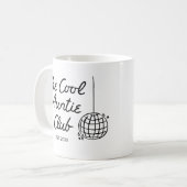 Personalisiertes Hand gezeichnetes Cooles Geschenk Kaffeetasse (Vorderseite Links)