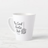 Personalisiertes Hand gezeichnetes Cooles Geschenk Milchtasse (Linke Ecke)