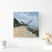 Personalisiertes Handgelenk für das benutzerdefini Quadratische Wanduhr (Zuhause)