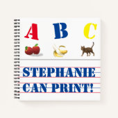 Personalisiertes Handschriftenhandbuch Notizblock (Vorderseite)