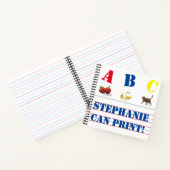 Personalisiertes Handschriftenhandbuch Notizblock (Innenseite)