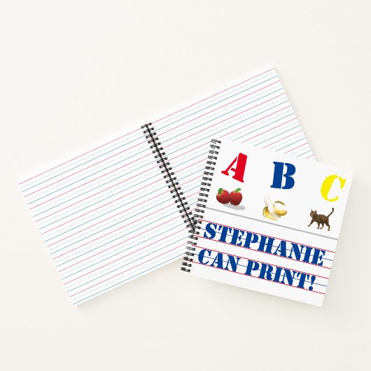 Personalisiertes Handschriftenhandbuch Notizblock