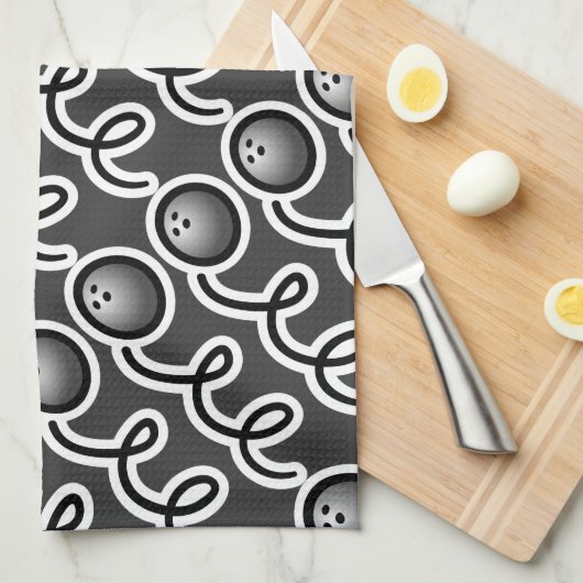 Personalisiertes Handtuch für Bowler (Viertel Falte)