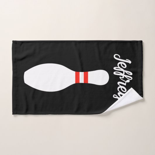 Personalisiertes Handtuch für Bowling-Fans (Handtuch)