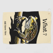 Personalisiertes Handtuch für Cane Tower (Horizontal)