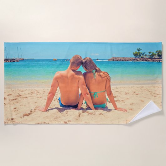 Personalisiertes Handtuch für Ihr Foto (Vorderseite)