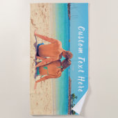 Personalisiertes Handtuch für Ihr Foto (Vorderseite)