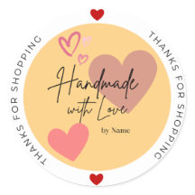 Personalisiertes Handwerk mit Liebe rund Sticke