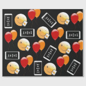 Personalisiertes Handy Geburtstag Geschenkpapier (Flach)