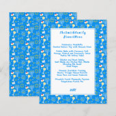 Personalisiertes Hanukkah-Muster (Vorne/Hinten)