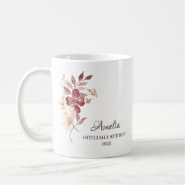 Personalisiertes Happy Retirement-Geschenk Kaffeetasse