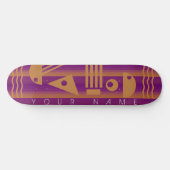 Personalisiertes Hard Rock Maple Skateboard (Horizontal)